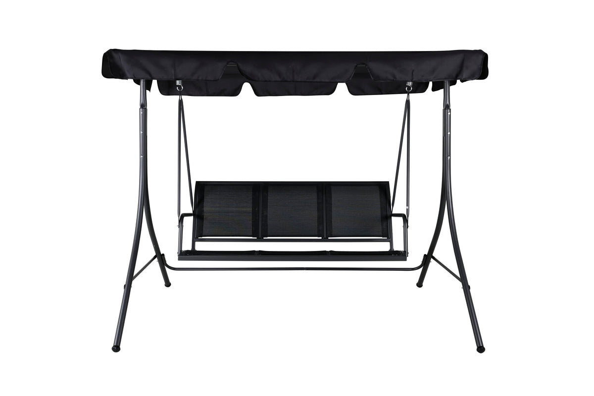Musse hammock 3-sits svart