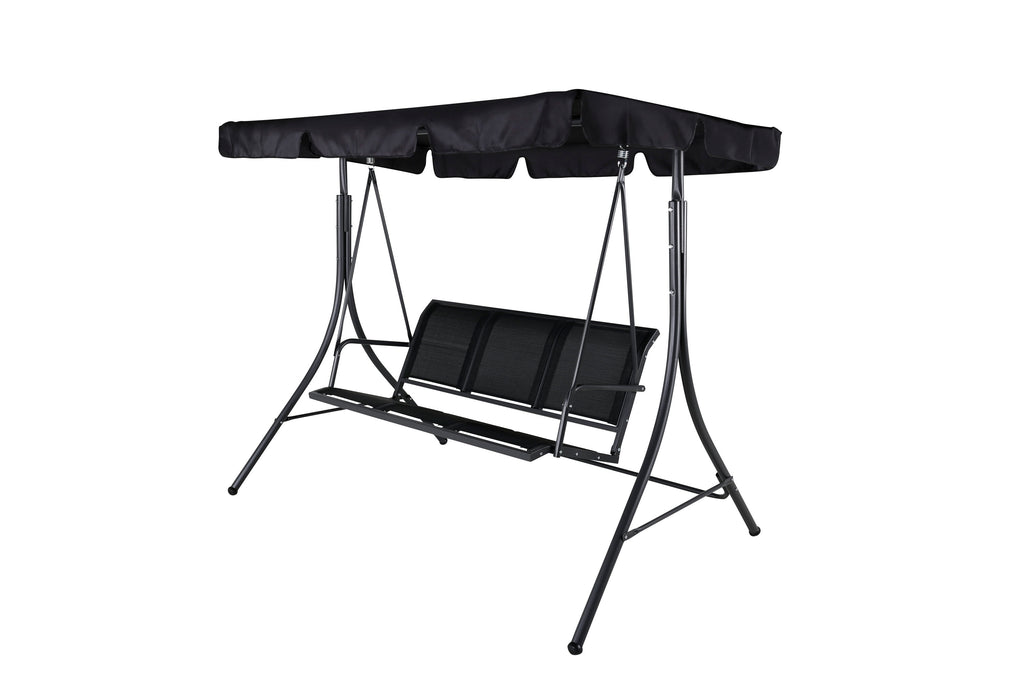 Musse hammock 3-sits svart