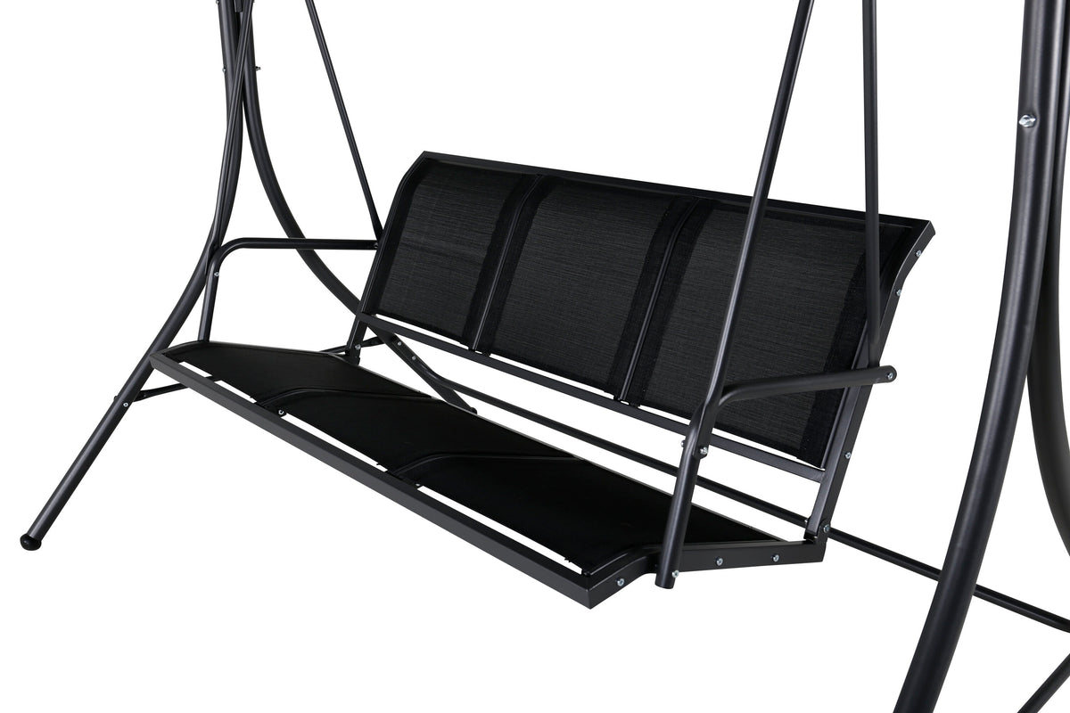 Musse hammock 3-sits svart