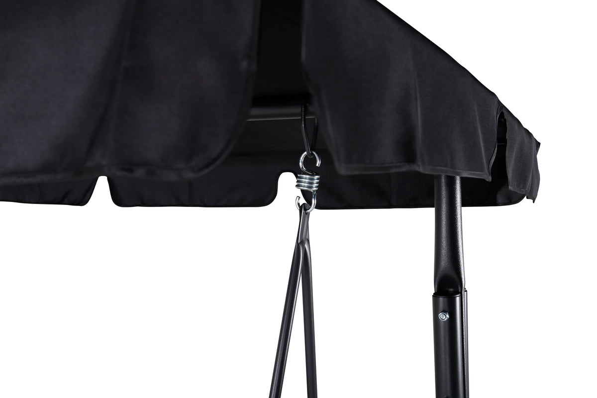 Musse hammock 3-sits svart