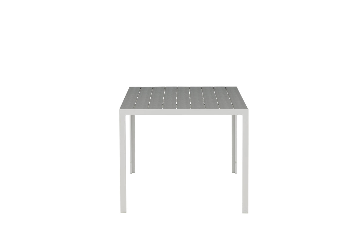 Break matbord 150x90 cm vitt/grått