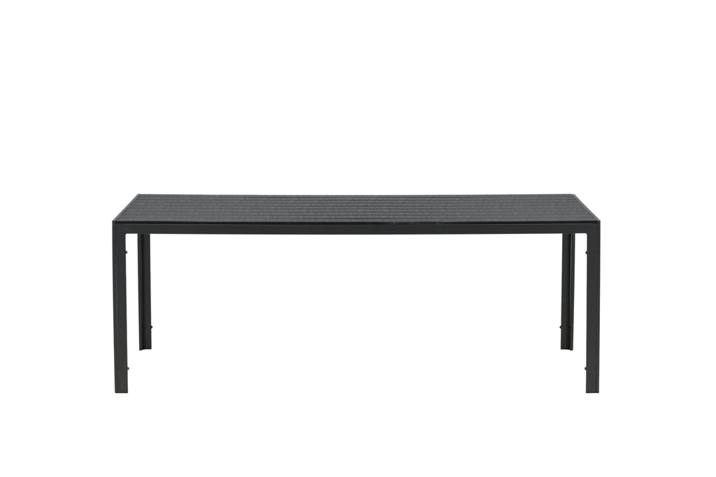 Break matbord 205x90 cm svart