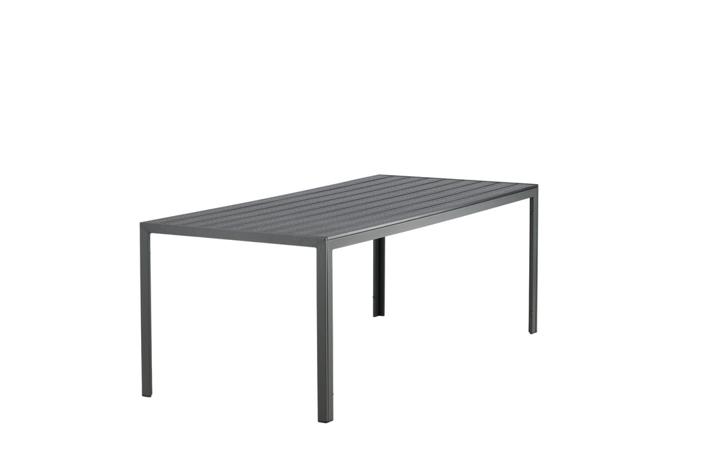 Break matbord 205x90 cm svart
