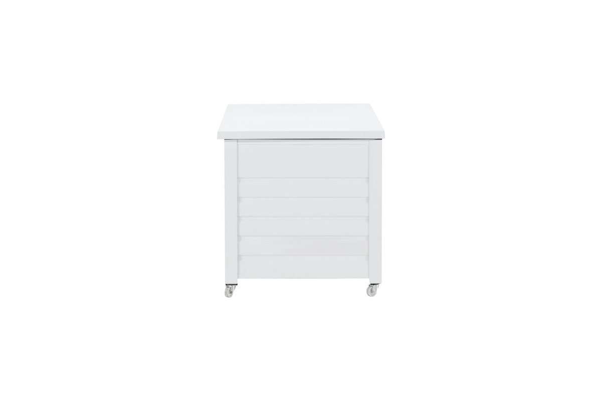 Elsa dynbox 130 cm vit aluminium