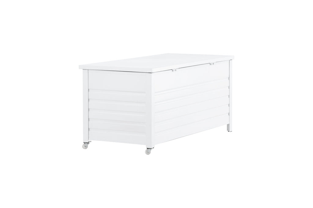 Elsa dynbox 130 cm vit aluminium