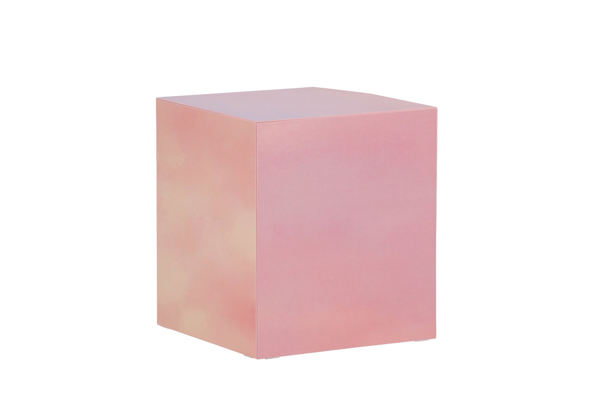 York soffbord 45x40x40 cm dämpat rosa