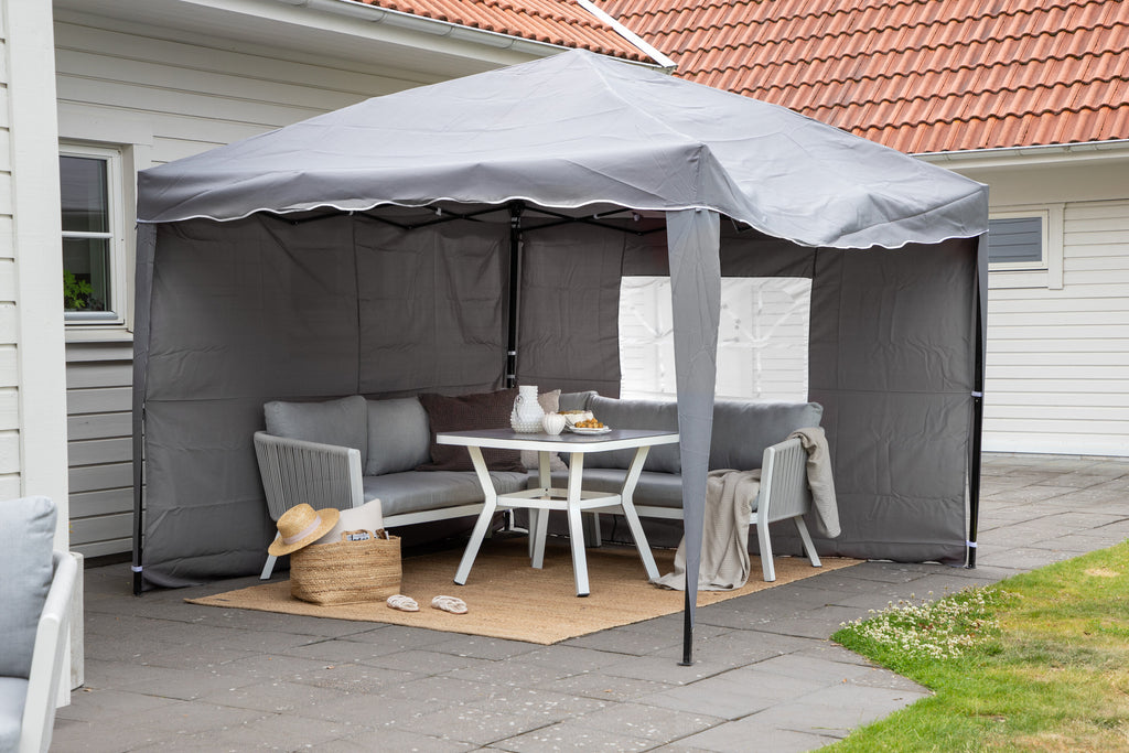 Easy Up paviljong grå