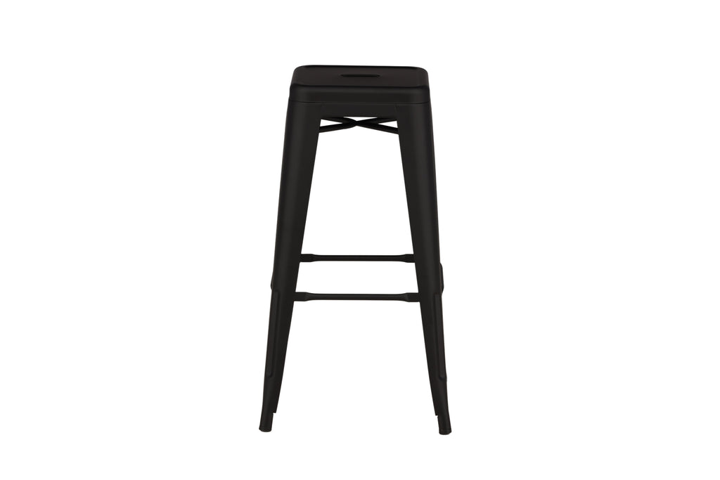 Tempe barstol 4-pack mattsvart metall