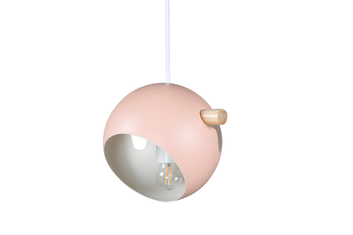 Tubbie pendellampa Ø23 cm höjd 15,5 cm rosa