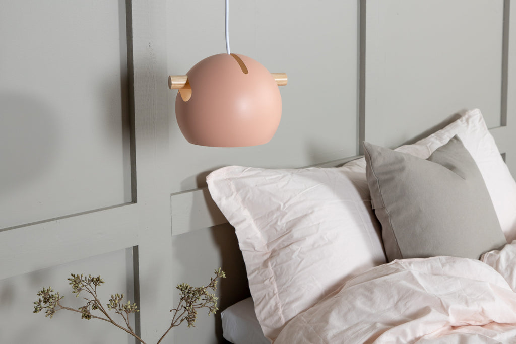 Tubbie pendellampa Ø23 cm höjd 15,5 cm rosa