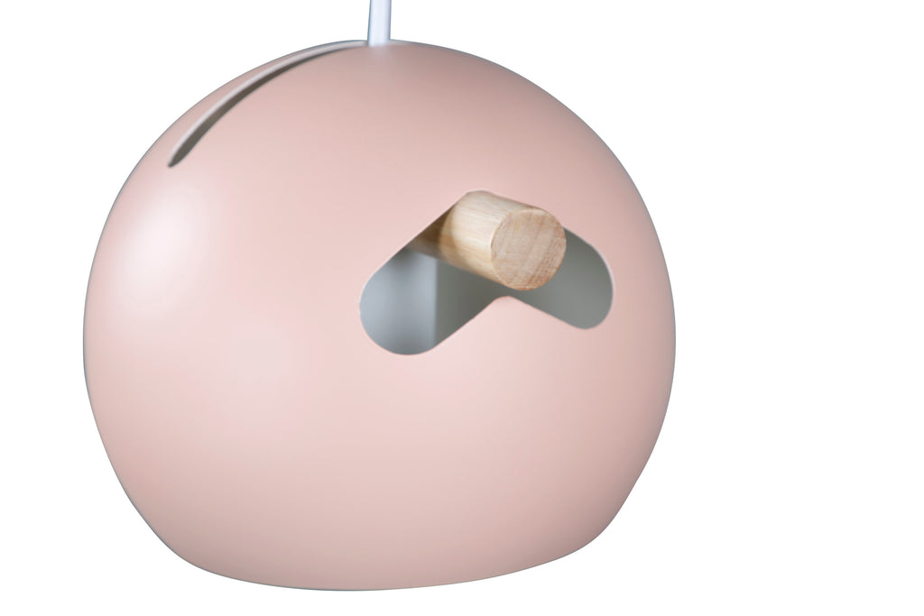 Tubbie pendellampa Ø23 cm höjd 15,5 cm rosa
