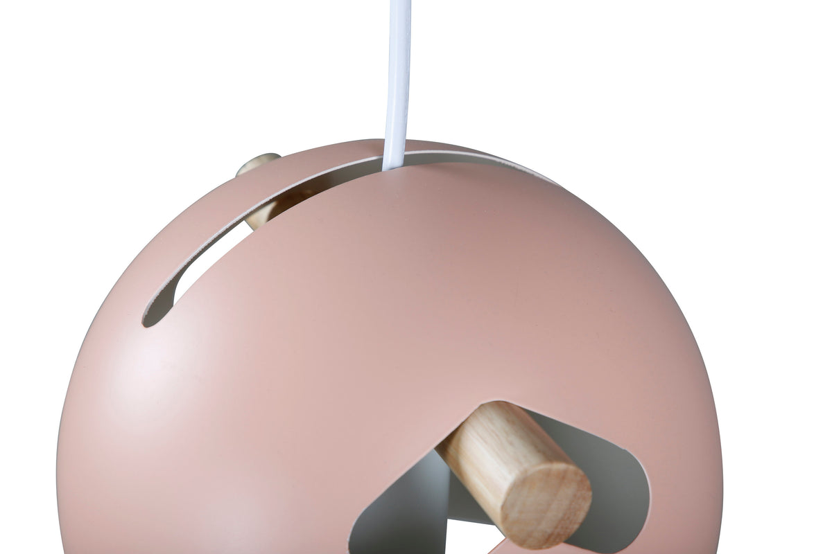 Tubbie pendellampa Ø23 cm höjd 15,5 cm rosa