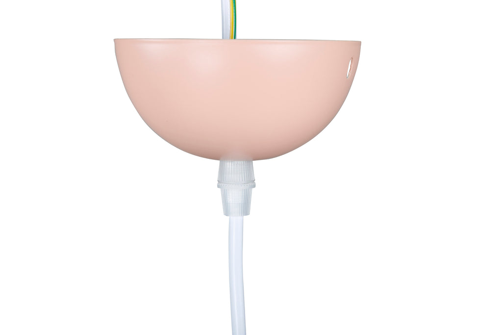 Tubbie pendellampa Ø23 cm höjd 15,5 cm rosa