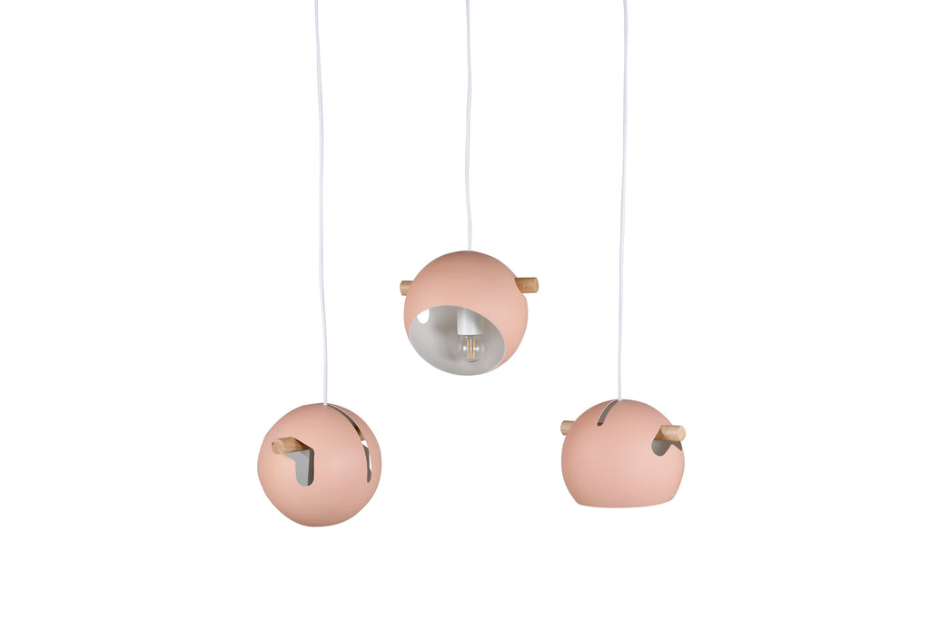 Tubbie pendellampa 730x230x155 rosa