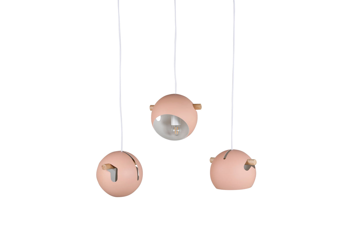 Tubbie pendellampa 730x230x155 rosa
