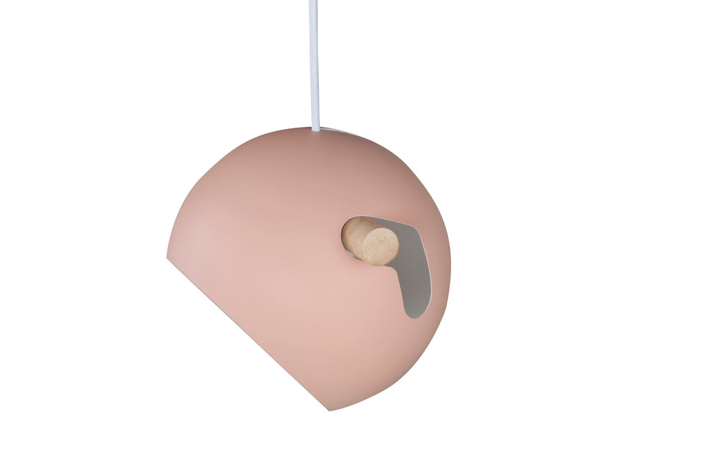 Tubbie pendellampa 730x230x155 rosa