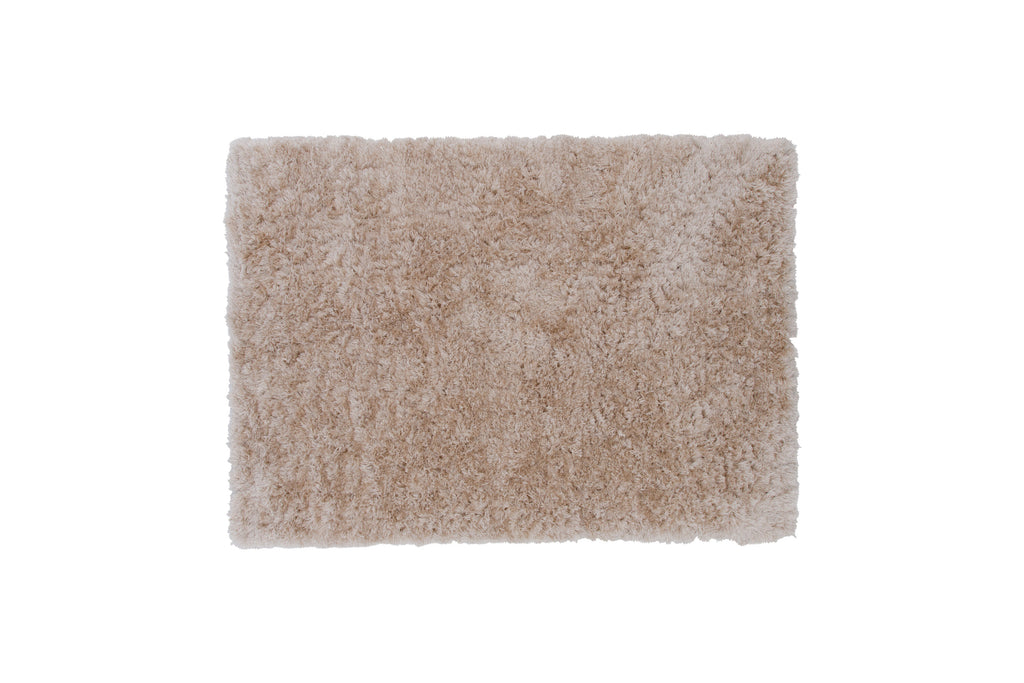 Natta matta 160x230 cm beige polyester och bomull