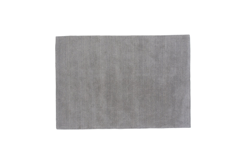 Ulla matta i ull och polyester 250x350 cm ljusgrå