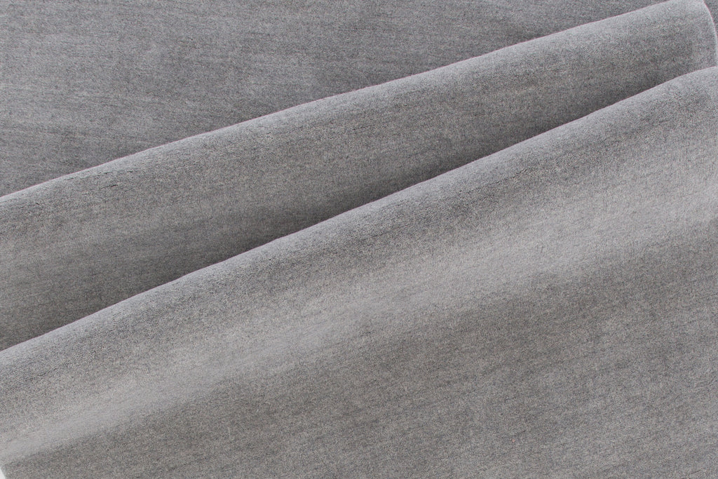 Ulla matta i ull och polyester 250x350 cm ljusgrå
