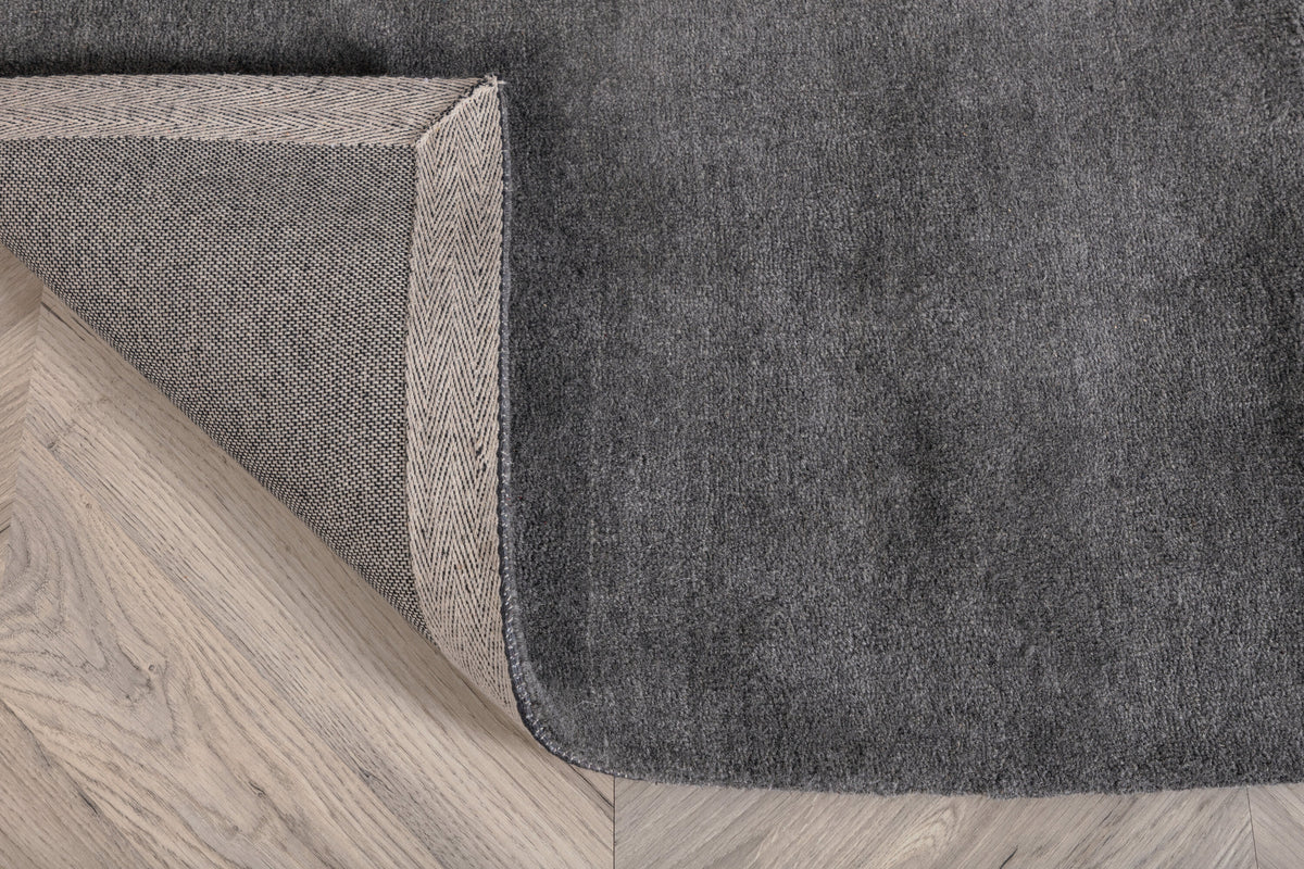 Ulla matta i ull och polyester 250x350 cm grå