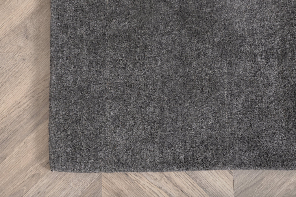 Ulla matta i ull och polyester 250x350 cm grå