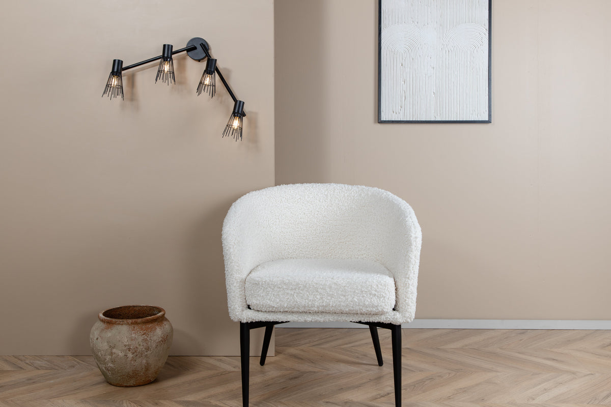 Pico vägglampa 700x190x150 svart