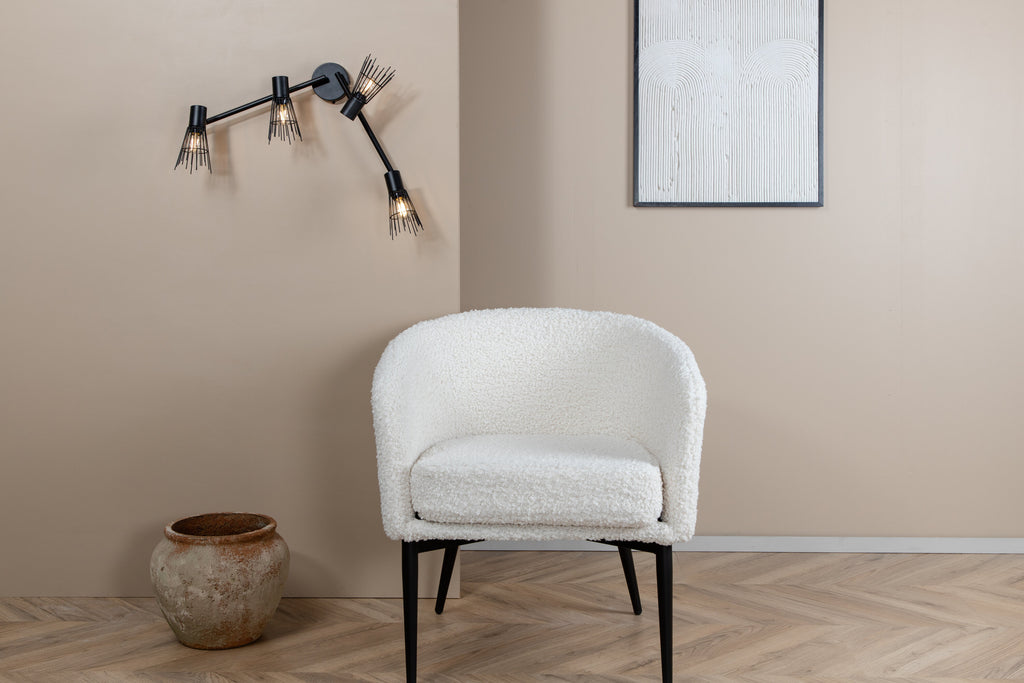 Pico vägglampa 700x190x150 svart