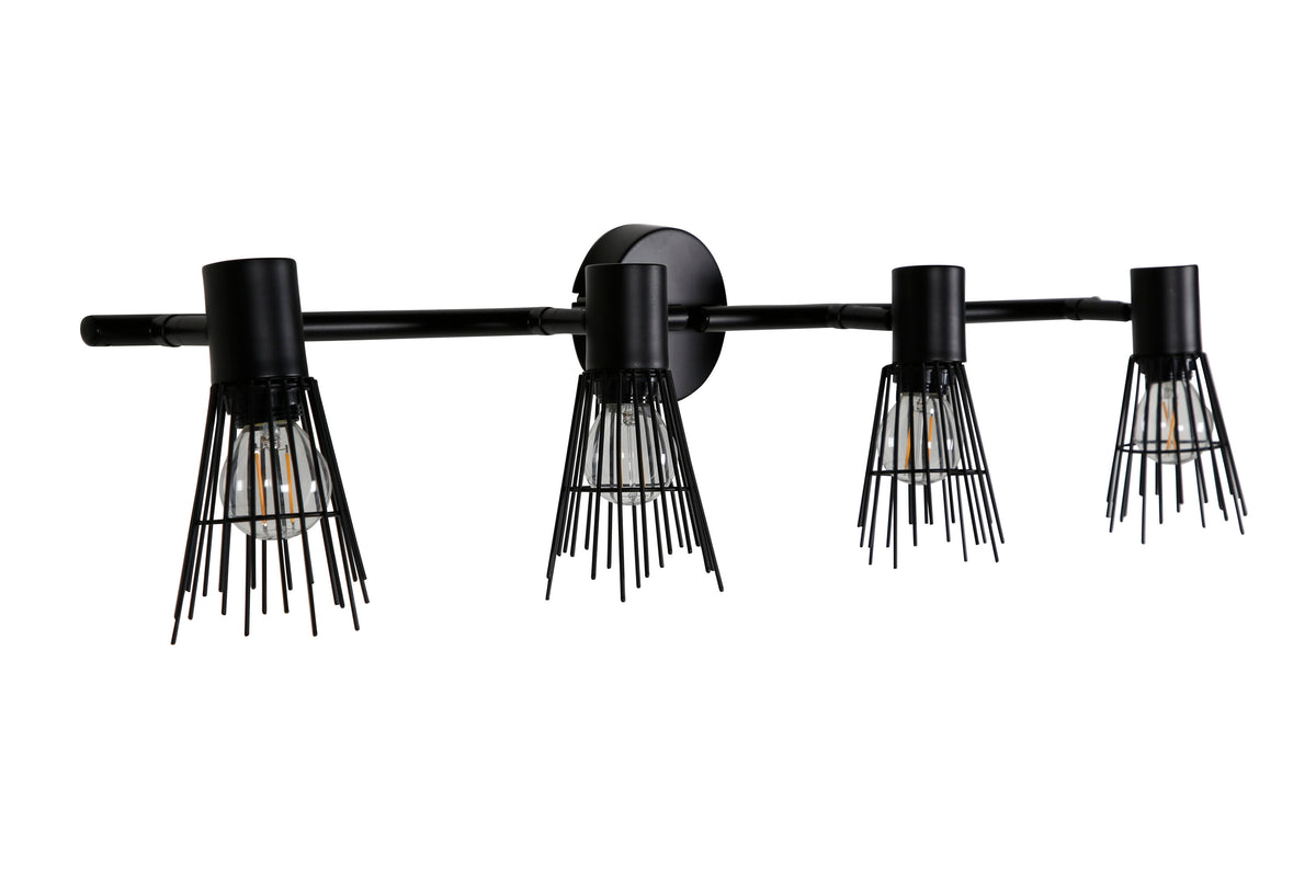Pico vägglampa 700x190x150 svart