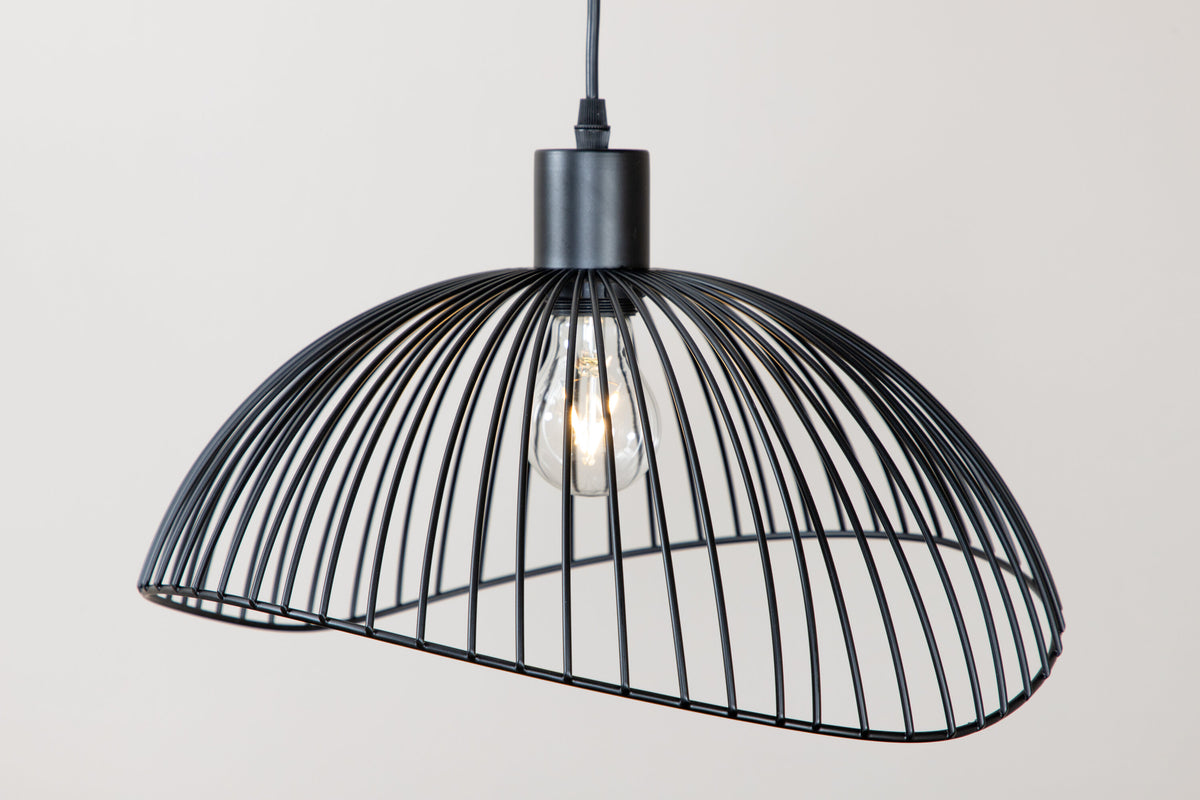 Elsa pendellampa 400x340x220 svart