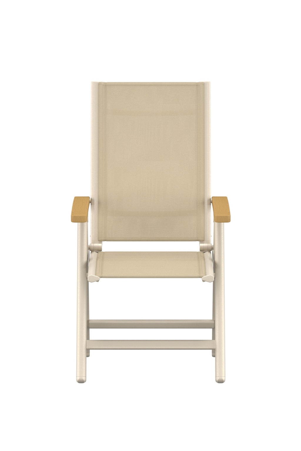 Panama Light positionsstol med 5 lägen 2-pack beige/teak