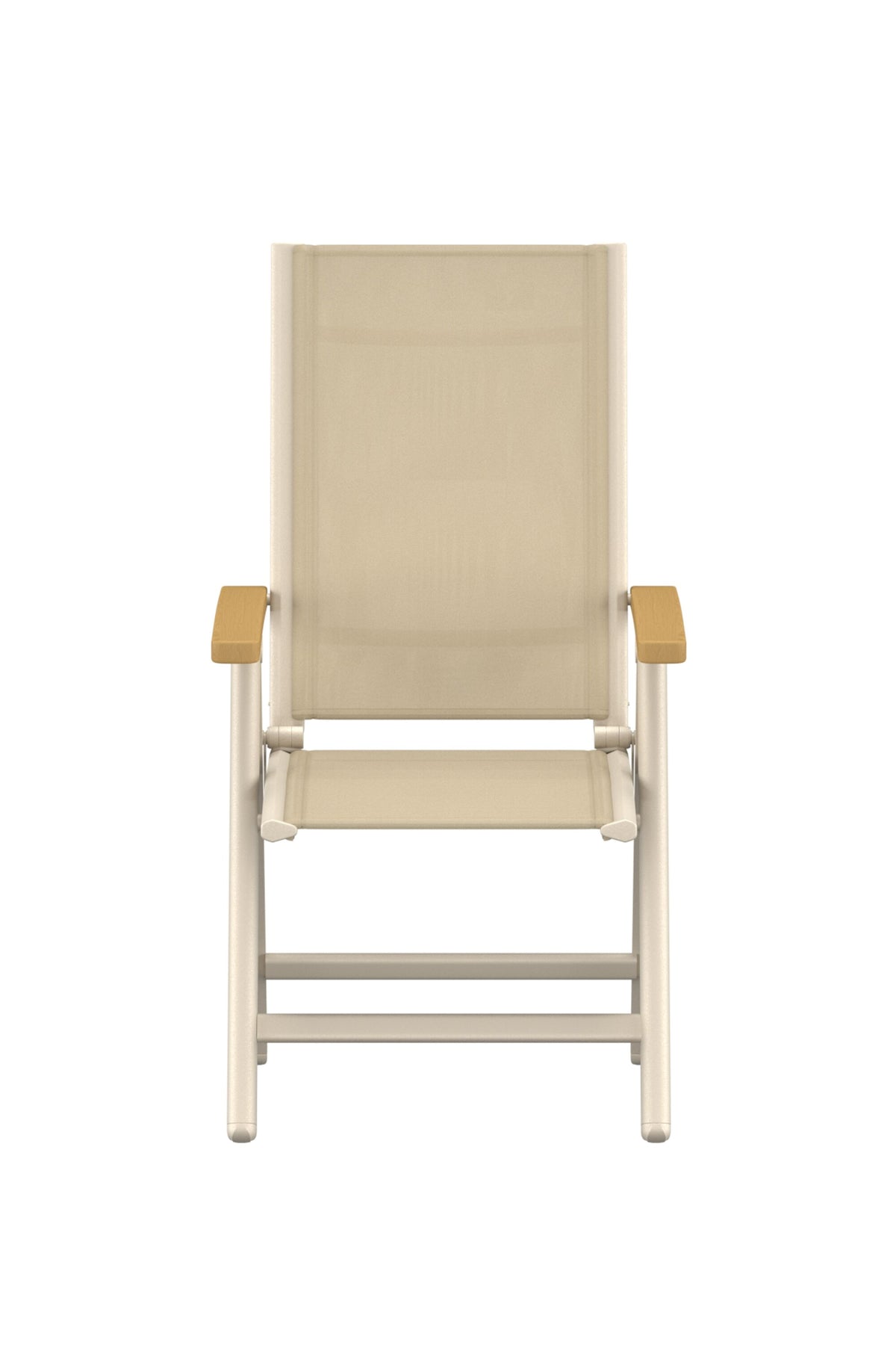 Panama Light positionsstol med 5 lägen 2-pack beige/teak