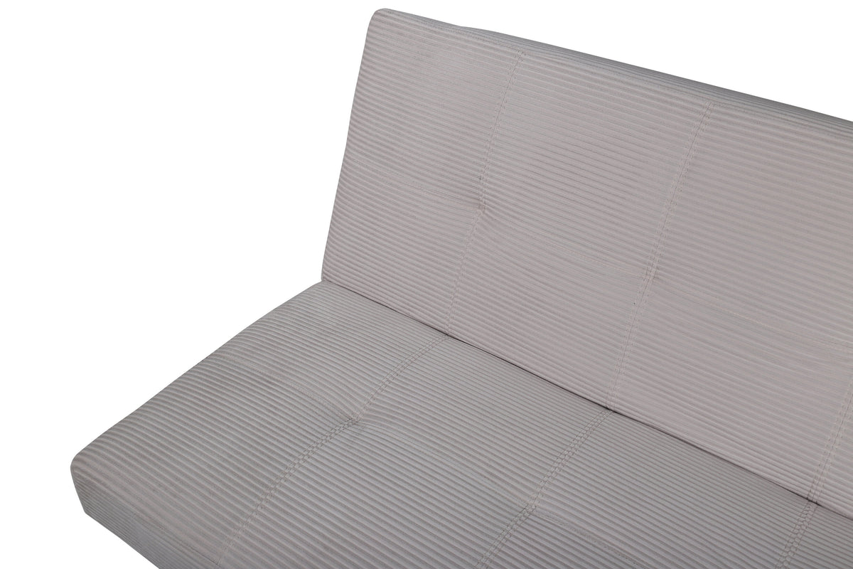 Bodil bäddsoffa svart och beige manchester