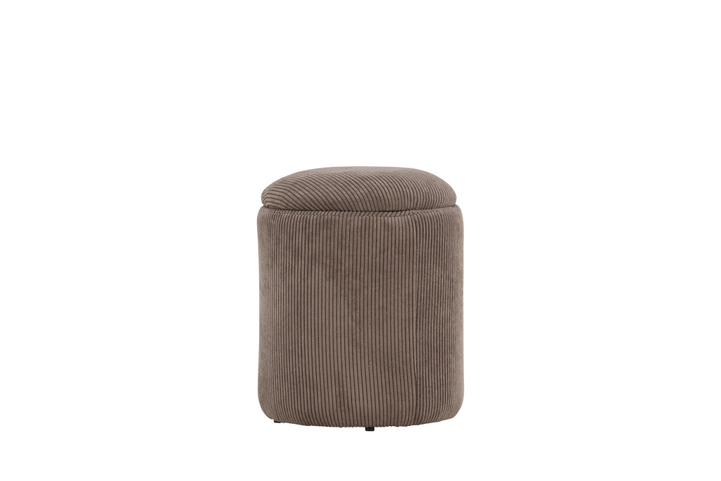 Limpen sittpuff brun manchester