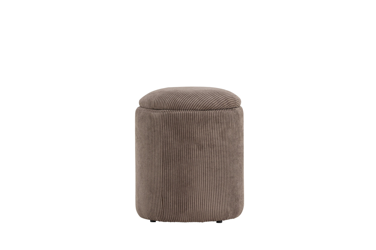 Limpen sittpuff brun manchester
