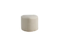 Peg sittpuff beige sammet