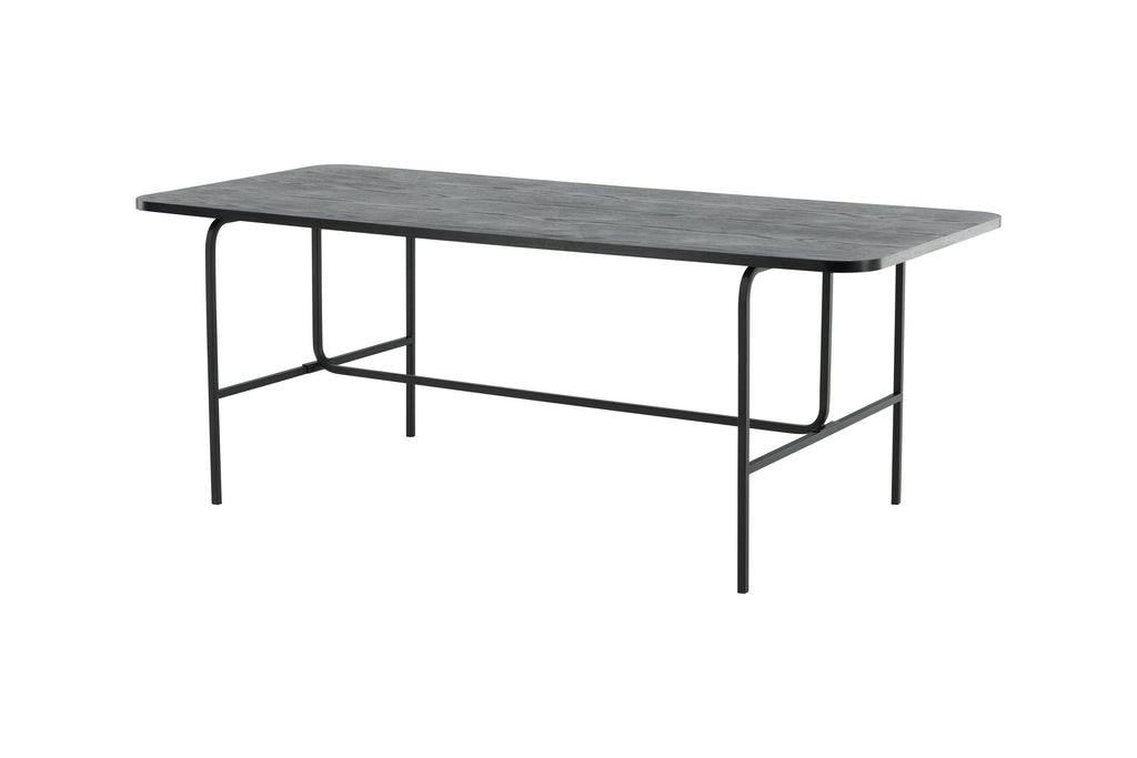 Uno matbord svart med svart faner