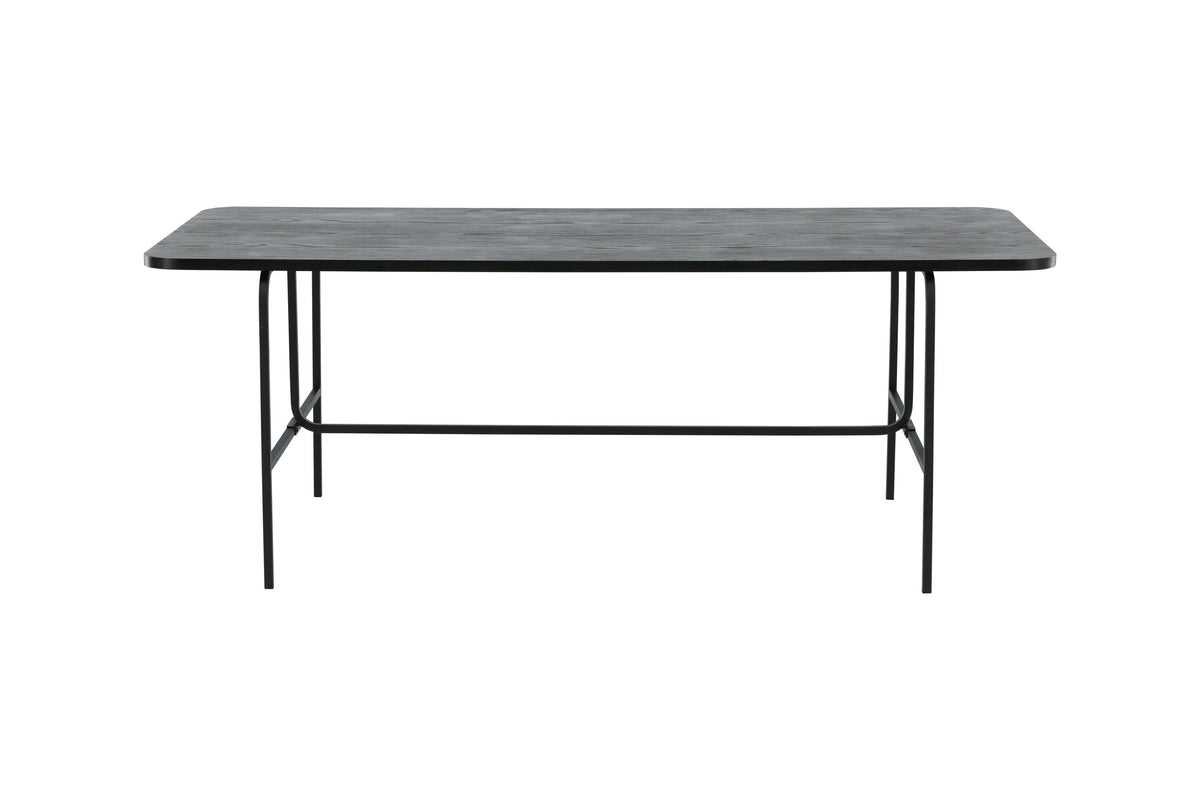Uno matbord svart med svart faner