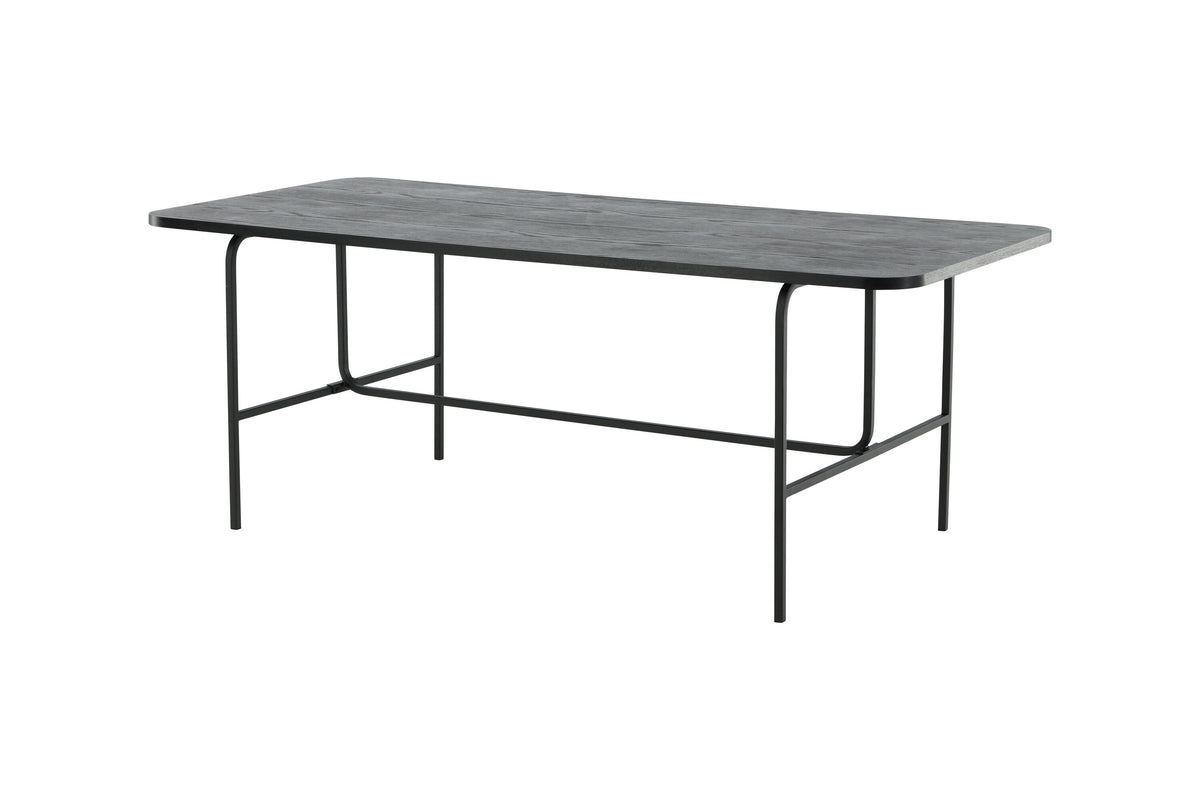 Uno matbord svart med svart faner