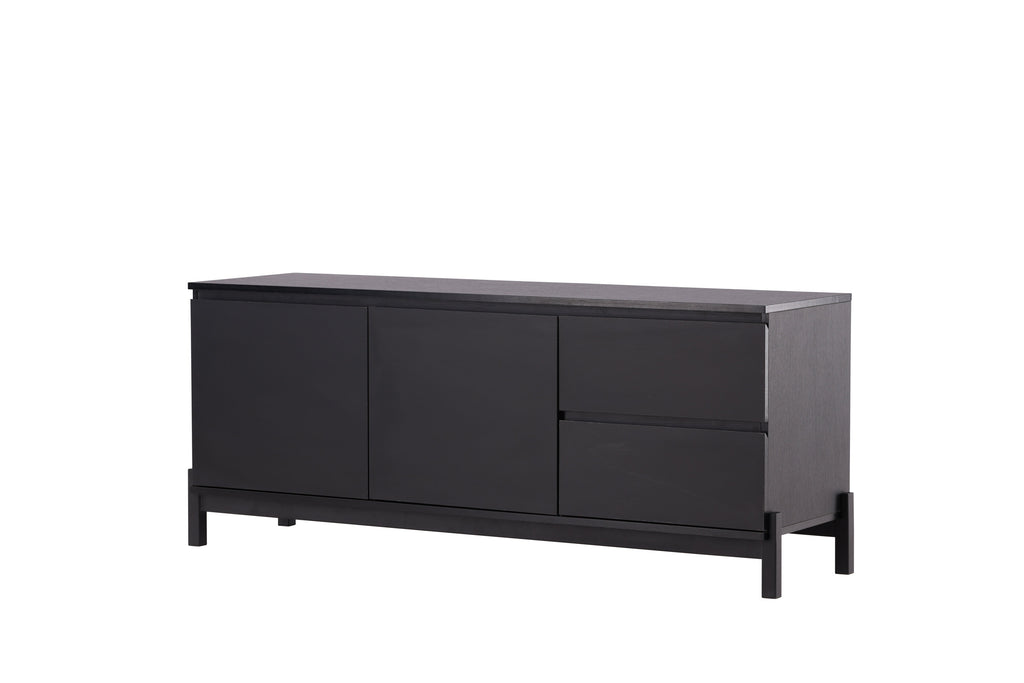 Corpus byrå svart MDF