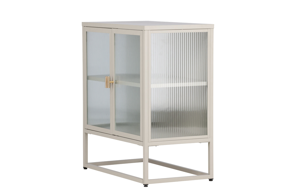 Garis lågt förvaringsskåp beige