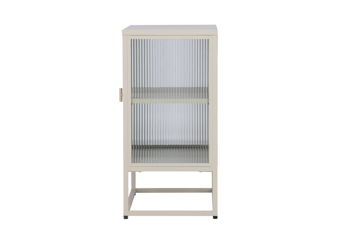Garis lågt förvaringsskåp beige
