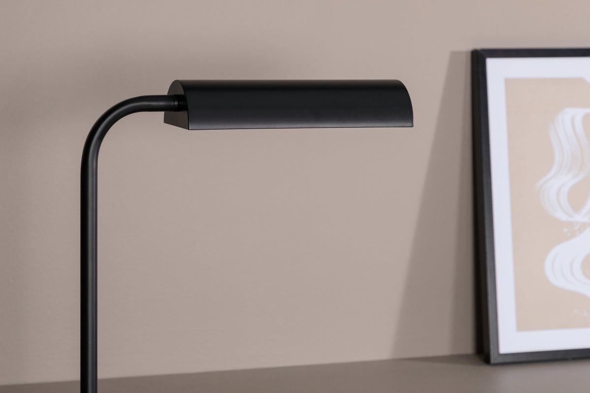 Harmonica golvlampa svart