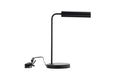 Harmonica bordslampa svart