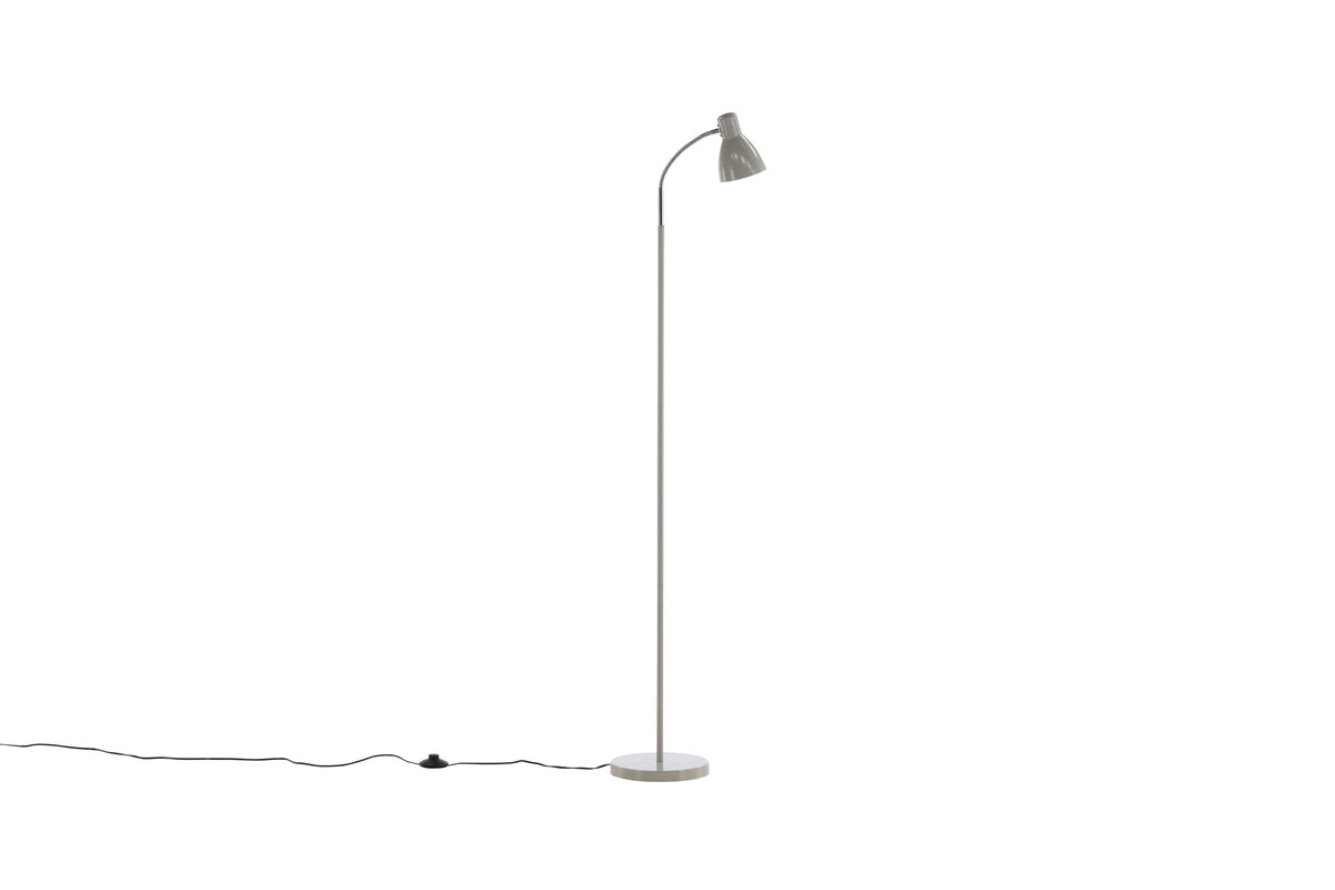Lina golvlampa beige PVC och stål