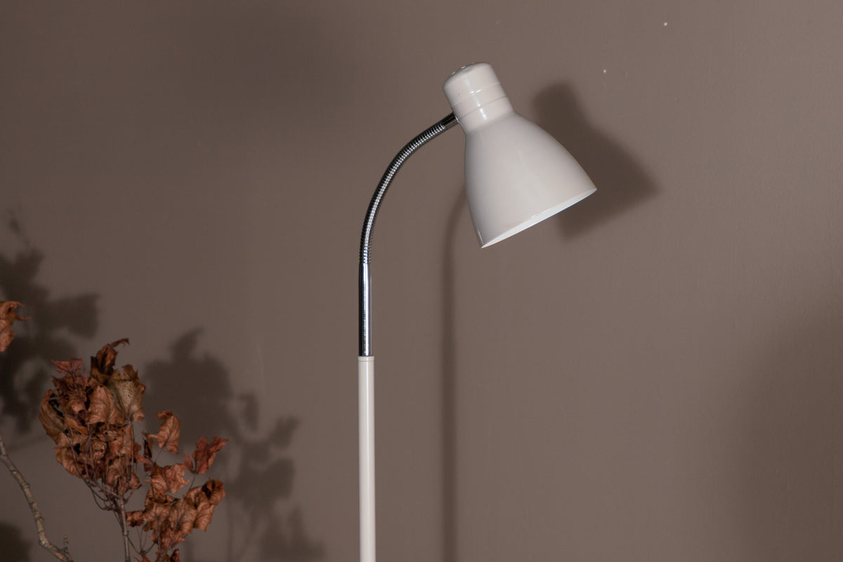 Lina golvlampa beige PVC och stål