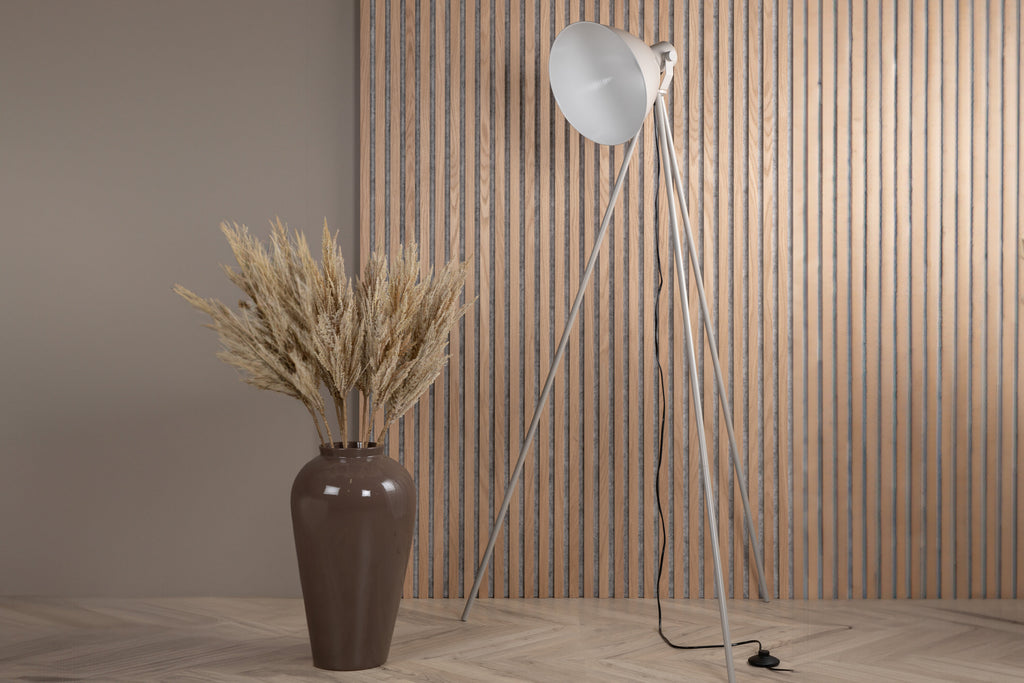 Tiv golvlampa beige