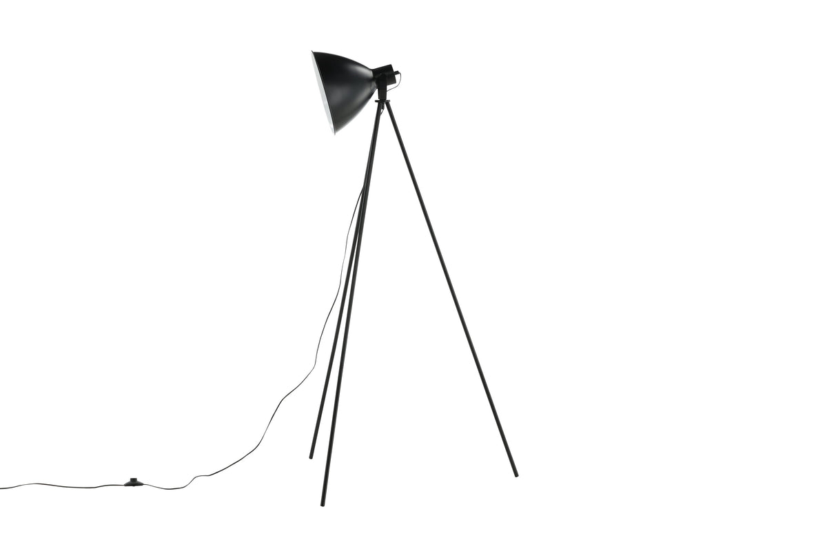 Tiv golvlampa svart