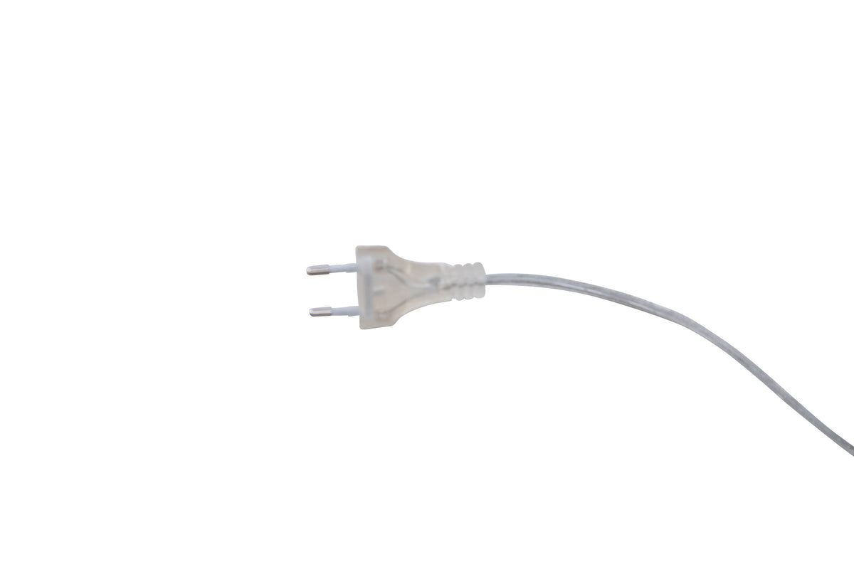 Dennis golvlampa vit/natur med beige skärm