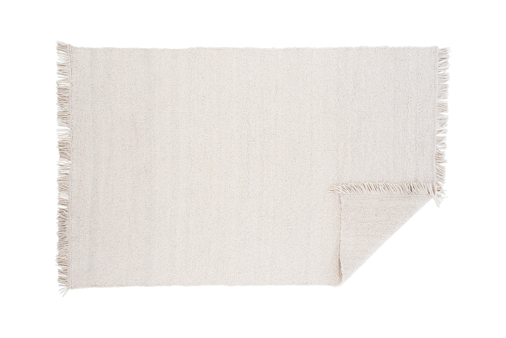 Betina ullmatta 200x300 cm vit
