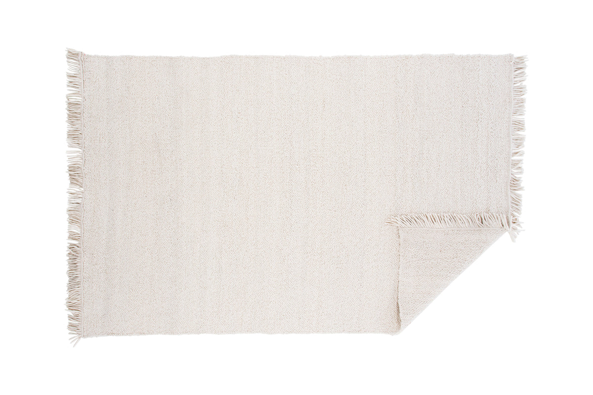 Betina ullmatta 200x300 cm vit